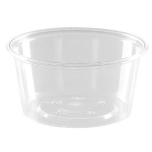 Dressingbæger 80 ml Ø72x35 mm PP Semi-klar
