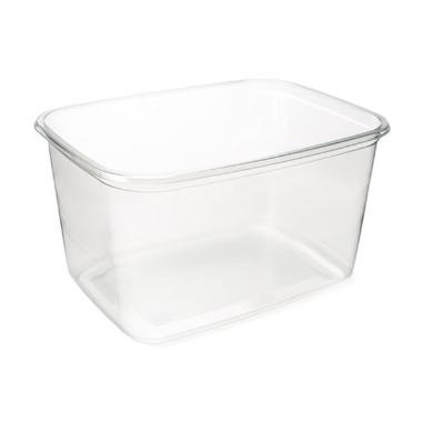 Plastbæger Catersource 750 ml 105x140x75 mm Firkantet RPET Klar