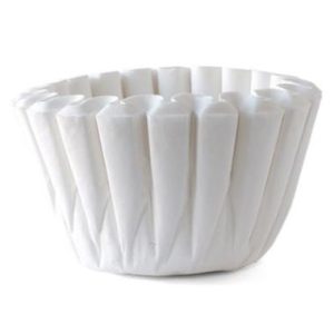 Skålfilter Catersource Ø535/203 mm 20 ltr Hvid - 500 stk/krt