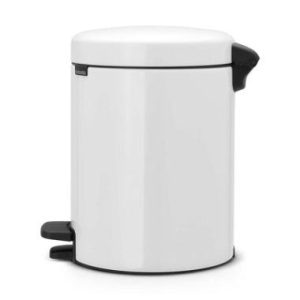 Pedalspand Cytex Newlcon 5 ltr Stål/Plast Hvid 20,5x27,2x29,1cm