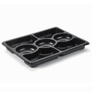 Bakke 7-rum Zen Celection 320x250x33 mm Tapas PP Sort