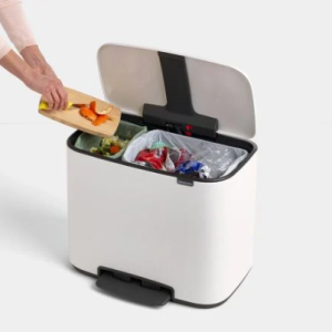 BO PEDAL BIN 40x58,5x48,5cm 11+23L