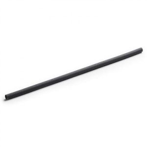 Sugerør, Ø6x230mm, u/knæk, plantebaseret, sort