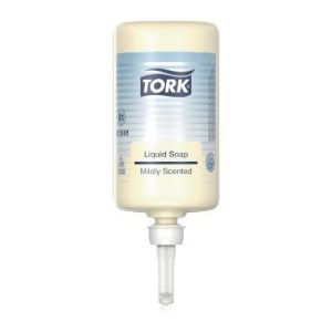 Sæbe Flydende Tork Premium Mild med Farve/Parfume til S1 1 ltr Gul