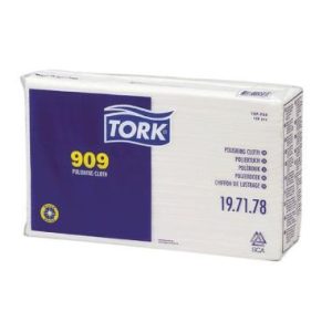 Aftørringsklud Tork Polerklud W4 1-lag 428x355 mm Toppak