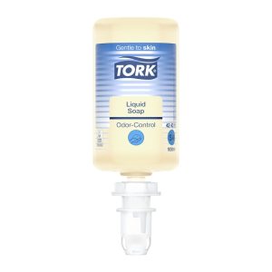 Sæbe, flydende, Tork, Odor-Control, Uparfumeretm 1L, S4