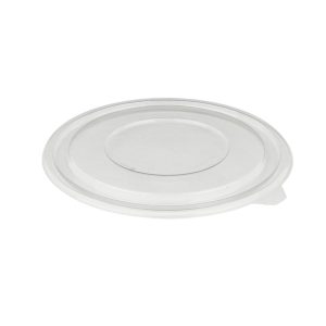 Plastlåg Ø180 mm APET Klar