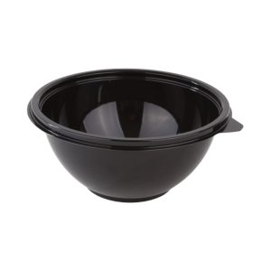 Skål 500 ml Ø140 mm Rund sort PET