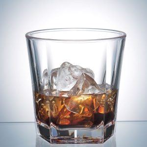 Glas polycarbonat 370ml double jasper 96 stk/krt