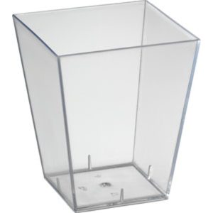 Square stor 20 cl Transparent 1-Rum