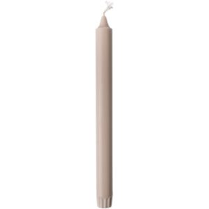 CANDLES CROWN T 25 CM GREIGE