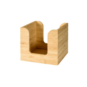 Modular servietholdere, Bamboo ecoecho® 11x11cm Brun