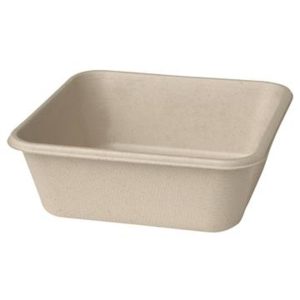 Boks Brun Bagasse 900 ml Brun 1-Rum