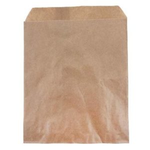 Brødpose 250g, brun,140x170+20mm, 40g