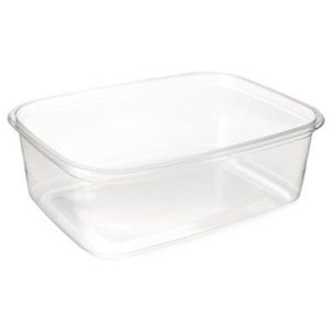 Bæger CaterSource rekt klar rPET 500ml 105x140x46mm