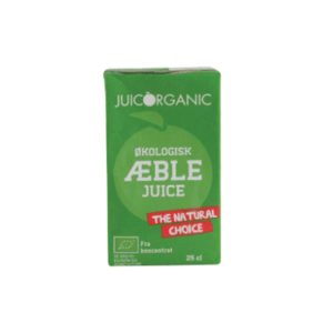 JuicOrganic Økologisk Æblejuice juicebrikker 25 CL