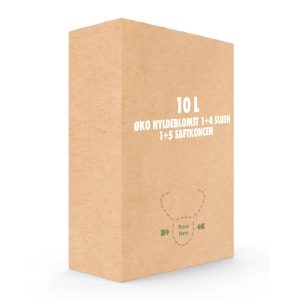 Øko Hyldeblomst 1+4 slush/1+5 Saftkoncen 10L.