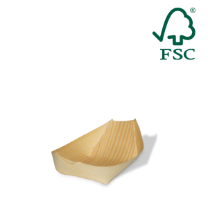 Træbåd, 14 cm, FSC 100%, kolli